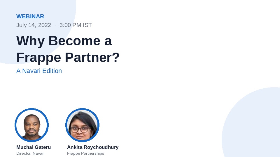 Why Frappe Partnership is important to any ERPNext reseller